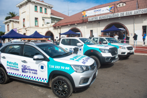 Municipio de San Antonio sumó nuevo vehículo de seguridad y contará con lector de patentes