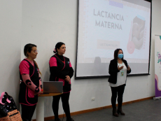 Hepi Crianza y Las Tetas No Callan realizan charla sobre lactancia materna