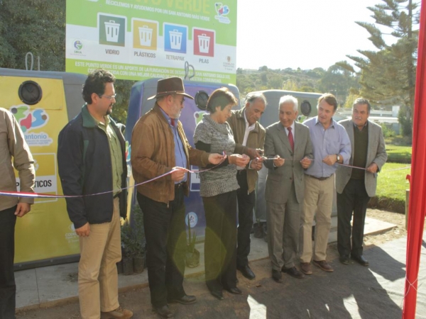 Nuevo Punto Verde de reciclaje se habilita en San Antonio