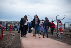 Un sueño cumplido: Alcaldía inauguró plaza Islas Chilenas en Alto Mirador