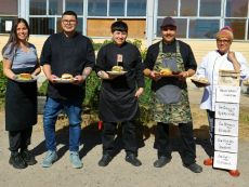 Chefs se lucieron con las preparaciones del concurso “Un Sanguche para Roberto”