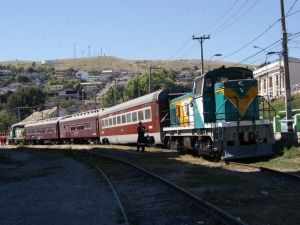 Tren de pasajeros en San Antonio