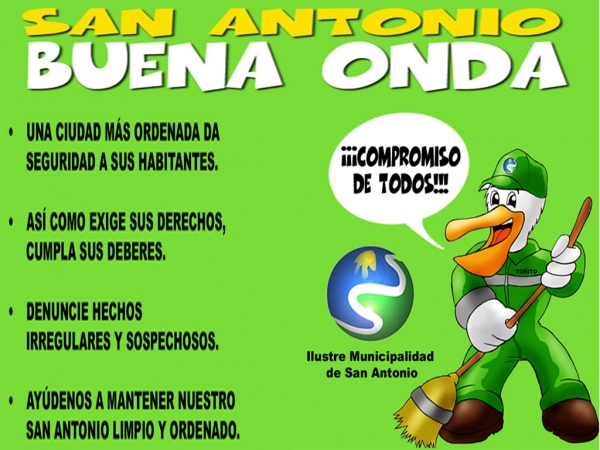 Atención: hoy  Viernes 06.2011 a las 18:00 hrs. Programa San Antonio “Buena Onda” 