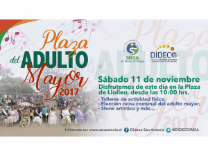 Municipio de San Antonio invita a participar en Plaza del Adulto Mayor