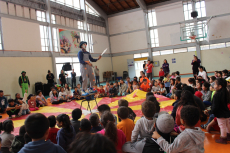 Más de 300 personas disfrutaron de la Fiesta Deportiva Infantil en San Antonio