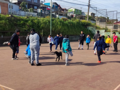 Se iniciaron los talleres de fútbol mixto en el sector O’Higgins- El Carmen