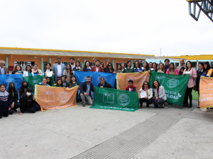 En el colegio Movilizadores Portuarios hacen entrega de Certificación Ambiental a establecimientos educacionales de la provincia