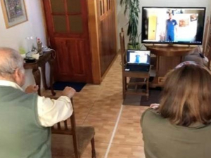 140 pacientes de CCR San Antonio de Padua ejercitan en sus casas gracias a la telerehabilitación