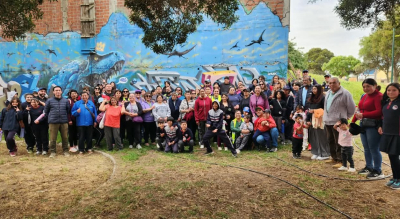 CESFAM 30 de Marzo y Centro de Rehabilitación promovieron salud e identidad barrial con “La 30 se Camina”