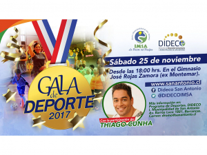 Municipalidad de San Antonio invita a Gala de Deportes 2017