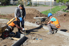 Avanzan obras de recuperación de espacio en Población Aguas Saladas I