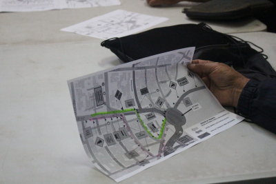 Anuncian a vecinos los desvíos de tránsito por obras en calle Curicó