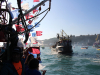 Los pescadores recibieron la bendición de San Pedro en el mar