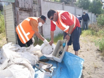 Municipio, Epsa y Puerto  Panul realizan operativo de limpieza en Cerro Centinela