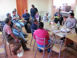 Equipo del Municipio sanantonino realiza talleres para personas en situación de calle