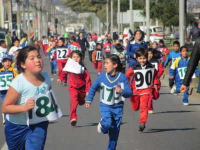 Corrida Escolar 2013 fue uno de los panoramas del día del niño ofrecido por el Municipio sanantonino