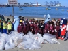 En el Día Mundial de Limpieza de Costas estudiantes de San Antonio salieron a salvar el Planeta de la contaminación.