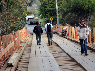 Puente Malvilla alcanza un 95% de avance y su entrega está prevista para junio   