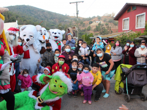 Niños y niñas de la zona rural celebraron Navidad en Comunidad
