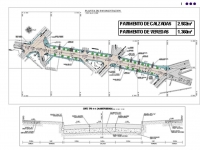 Reposici&oacute;n pavimentos  y A.lluvias calle Independencia