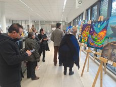 Inauguran de la Exposici&oacute;n &ldquo;Pueblos Originarios: Magia y Dolor&rdquo; en la Biblioteca P&uacute;blica N&deg;68 Vicente Huidobro