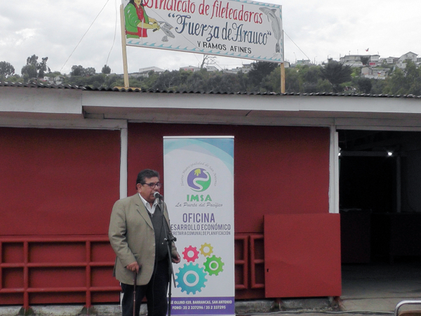 Fileteadoras felices con inauguraci&oacute;n de espacio para poder trabajar